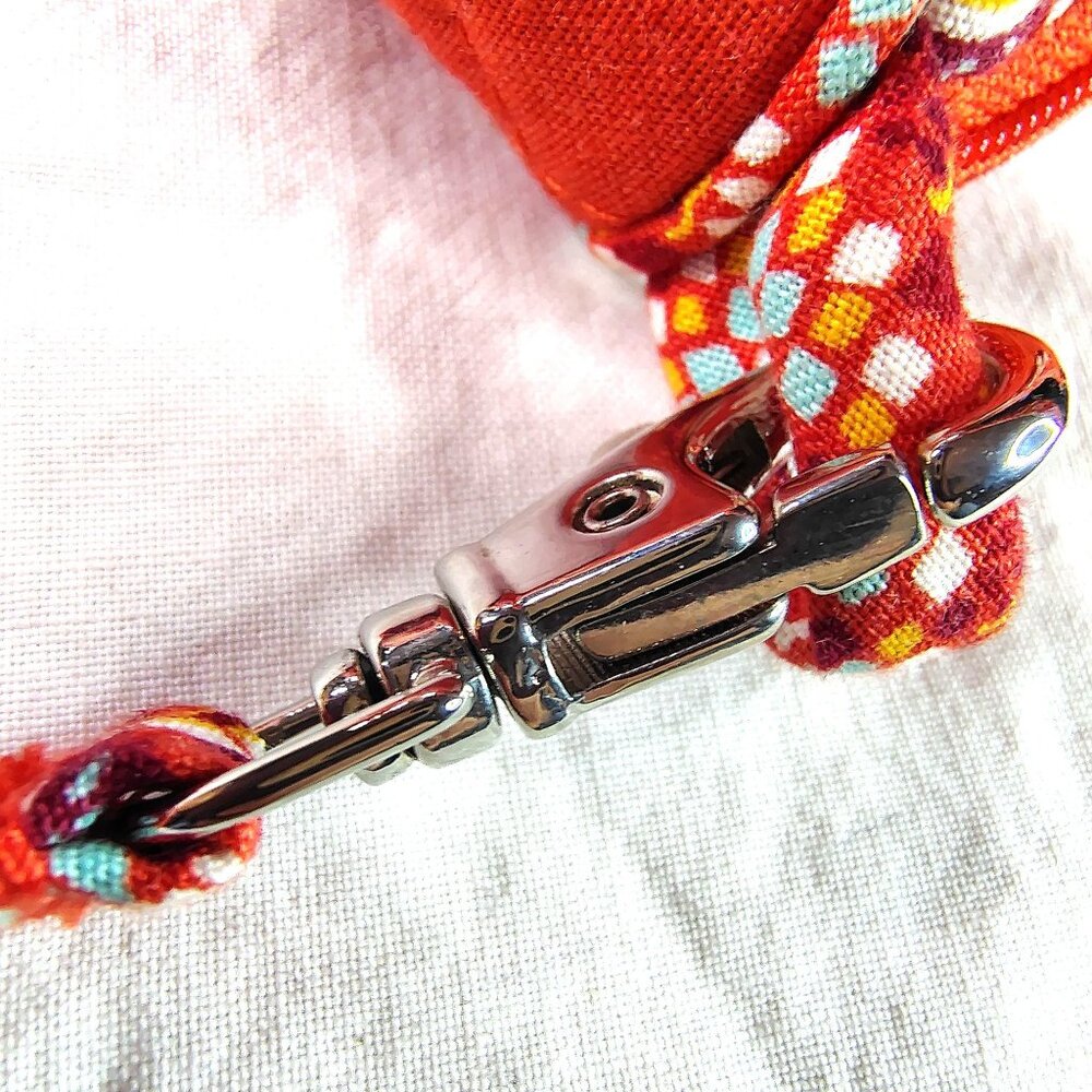 Vera Bradley Amy Paprika Small Crossbody Tag Country Gathering Unused Vintage - Picture 4 of 12